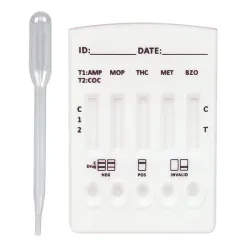 Cleartest  Multi Drug drugstest Methamfetamine -  10 stuks